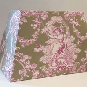 Toile de Jouy Framboise