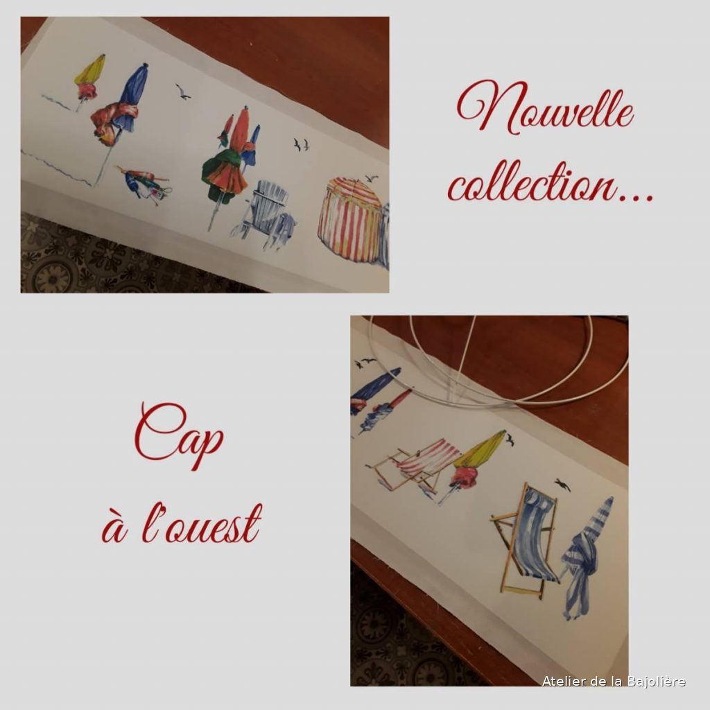 Personnaliser sont abat-jour, Atelier de la Bajoliere, Blois, France, Abat-jour